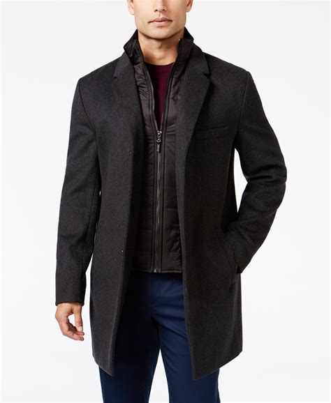 michael kors trench coat men|michael kors anorak raincoat.